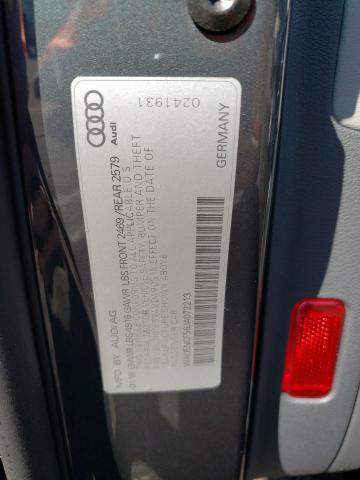 2018 AUDI A5 PREMIUM - WAUENCF56JA072213