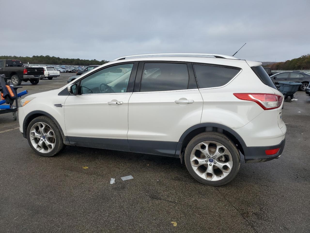 Lot #3030412475 2014 FORD ESCAPE TIT