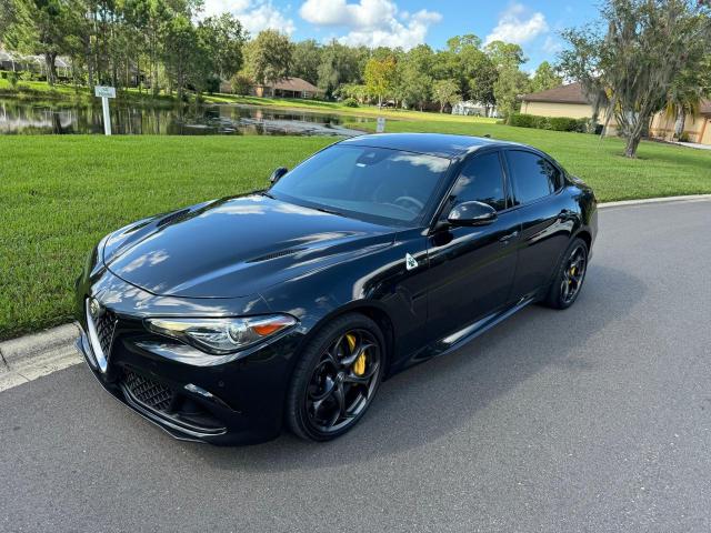 ALFA ROMEO GIULIA QUA 2018 black  gas ZARFAEAVXJ7583657 photo #3