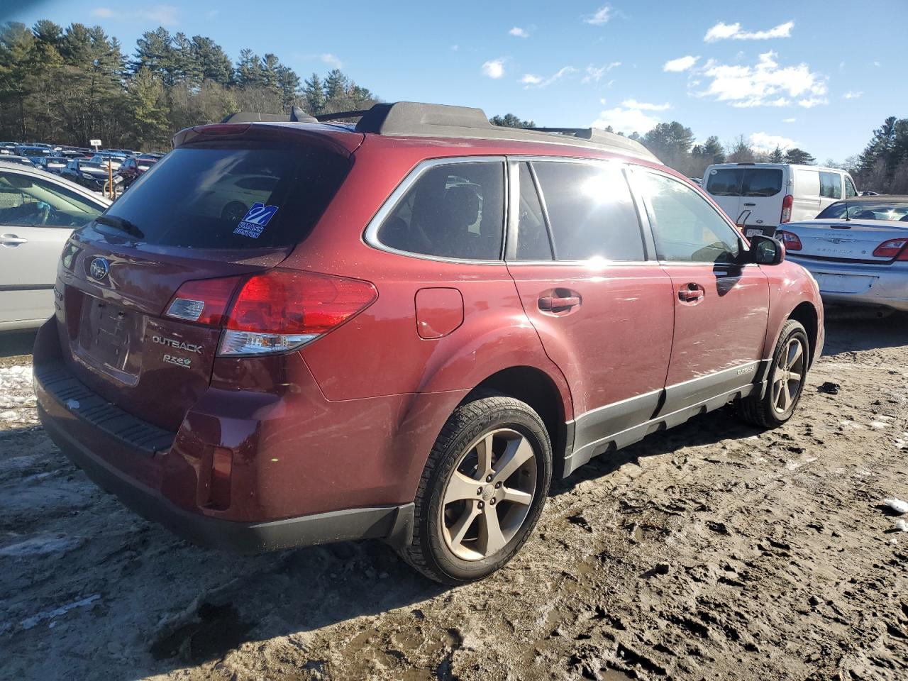 Lot #3024158811 2014 SUBARU OUTBACK 2.