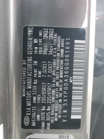 2016 KIA SORENTO LX - 5XYPGDA36GG061691