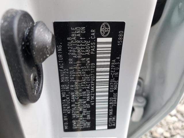 2023 TOYOTA CAMRY TRD - 4T1KZ1AKXPU071709
