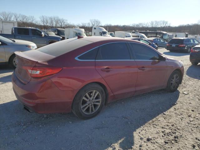 HYUNDAI SONATA SE 2015 red  gas 5NPE24AF5FH209806 photo #4