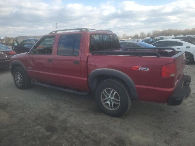 CHEVROLET S TRUCK S1 2004 red  gas 1GCDT13X24K122151 photo #3