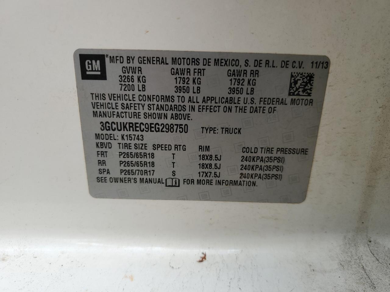 CHEVROLET SILVERADO K1500 LT