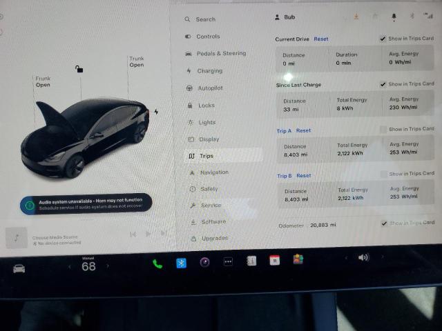 2022 TESLA MODEL 3 - 5YJ3E1EB3NF240487
