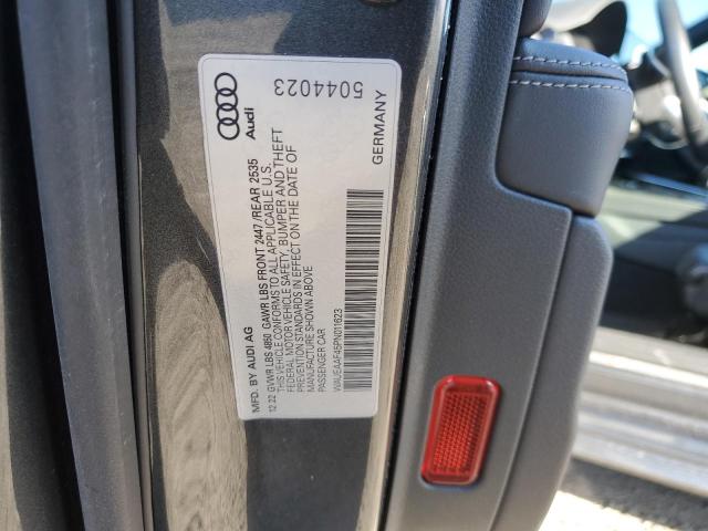 VIN WAUEAAF45PN011623 2023 AUDI A4 no.12