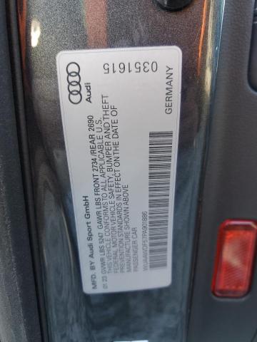 2023 AUDI RS5 WUAAWDF57PA901886