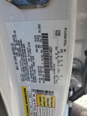 2017 FORD FUSION TIT - 3FA6P0K94HR176827