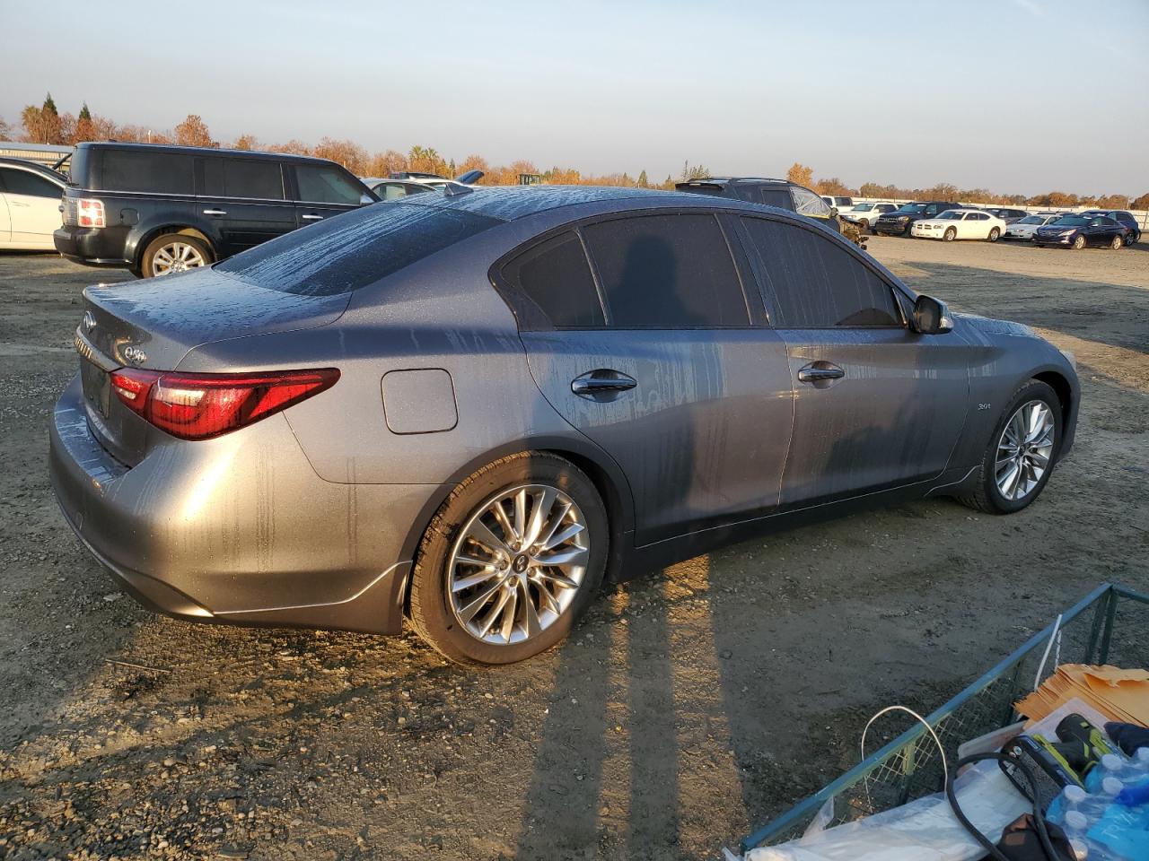 Lot #3024471529 2018 INFINITI Q50 LUXE