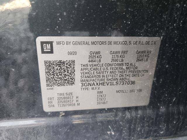 2020 CHEVROLET EQUINOX LS - 3GNAXHEV1LS737036
