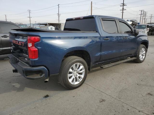 CHEVROLET SILVERADO 2023 blue  gas 3GCPABEK8PG214323 photo #4