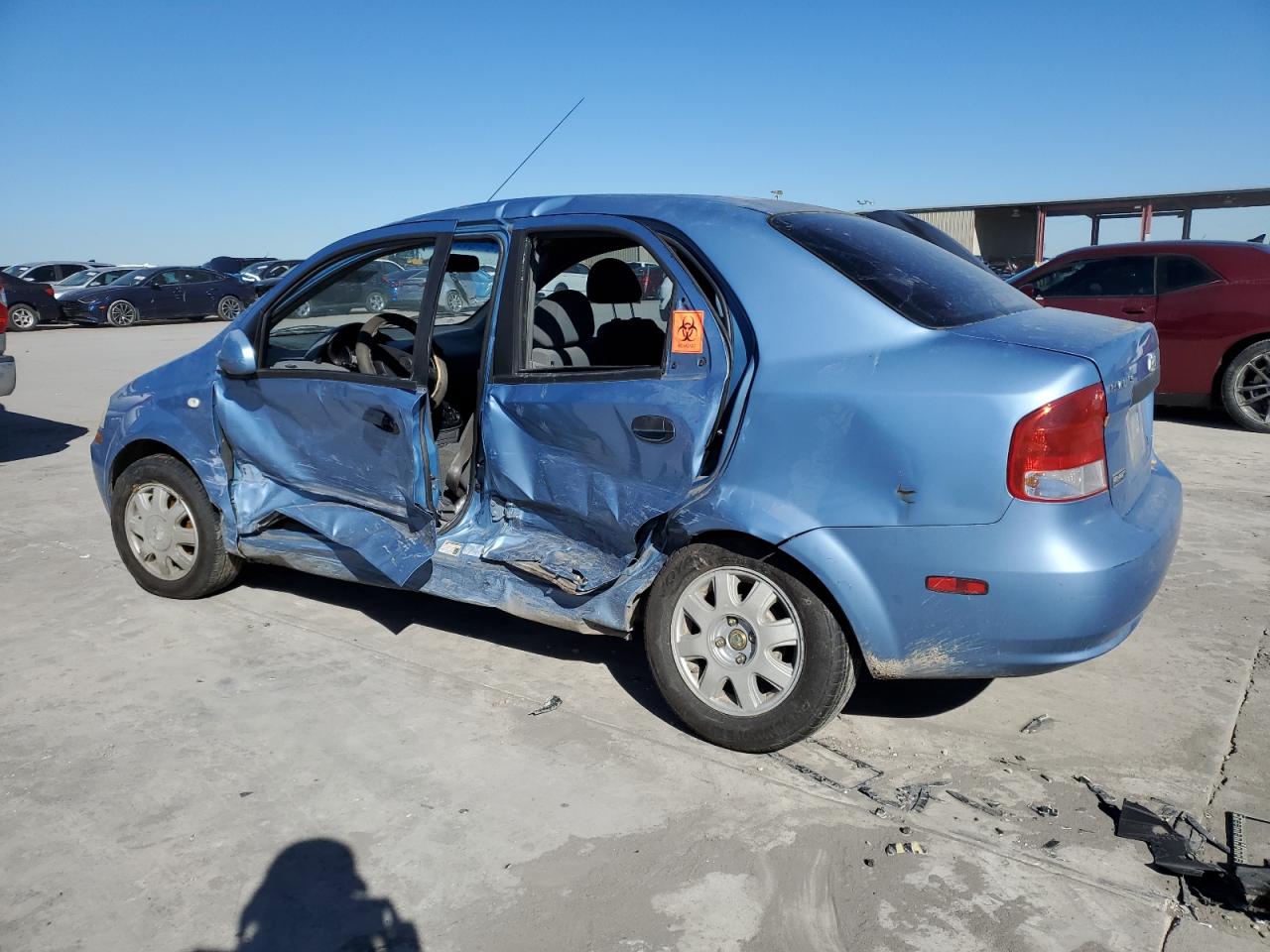 Lot #3026276322 2005 CHEVROLET AVEO BASE