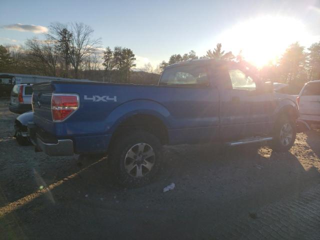 FORD F150 2010 blue pickup gas 1FTMF1EW3AKA76689 photo #4