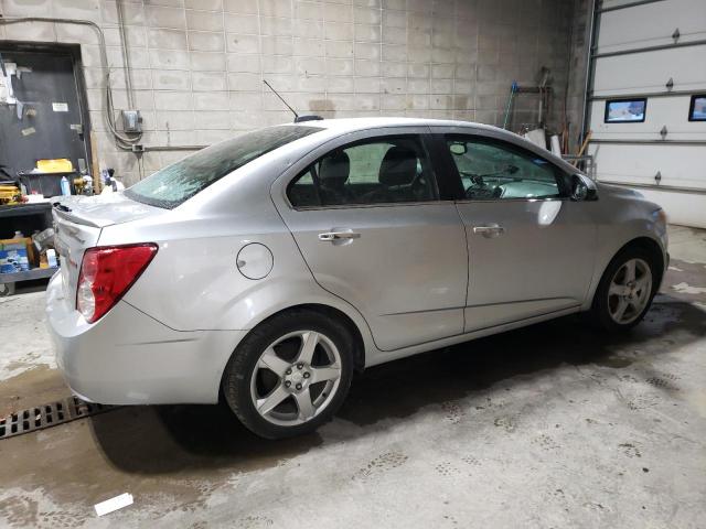 CHEVROLET SONIC LTZ 2015 silver sedan 4d gas 1G1JE5SB1F4145639 photo #4