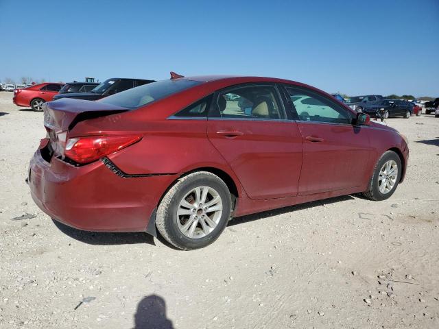 HYUNDAI SONATA GLS 2011 red  gas 5NPEB4AC2BH308020 photo #4