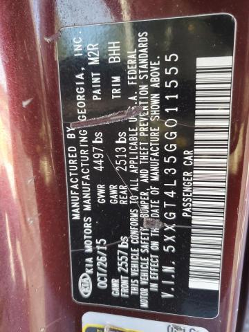 2016 KIA OPTIMA LX - 5XXGT4L35GG011555