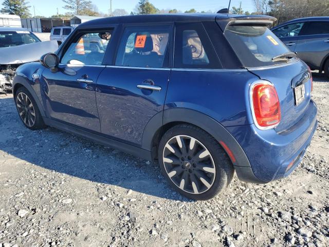 MINI COOPER S 2018 blue  gas WMWXU3C54J2F50318 photo #3