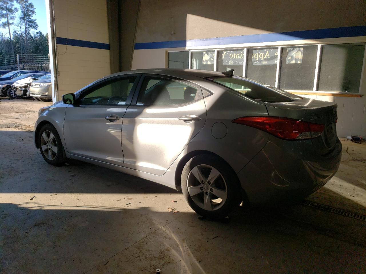 Lot #3030505489 2012 HYUNDAI ELANTRA GL