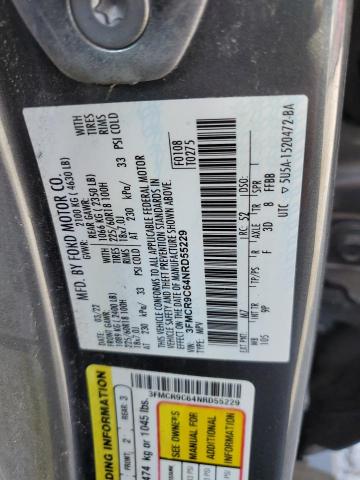 2022 FORD BRONCO SPO - 3FMCR9C64NRD55229