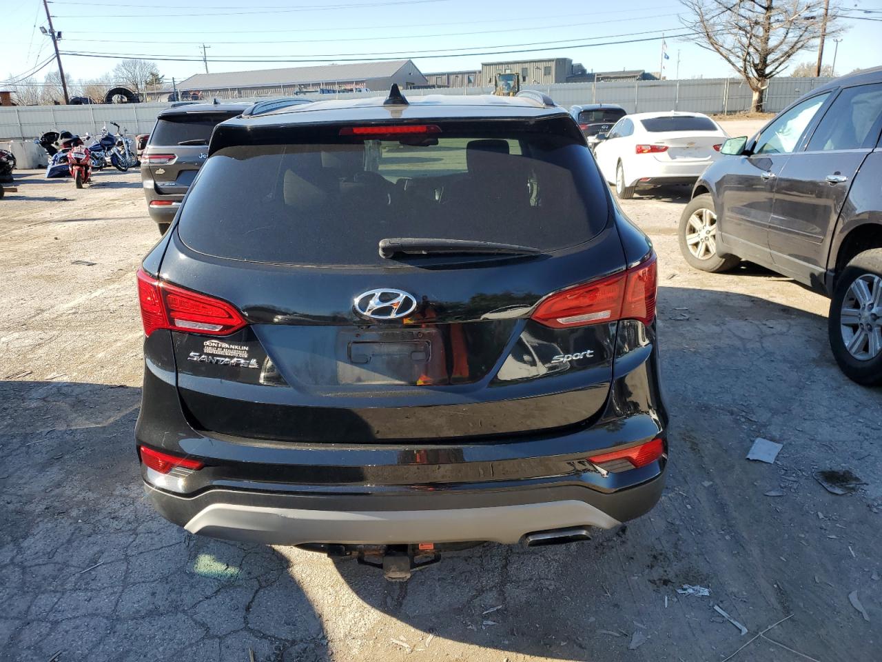 Lot #3031362715 2018 HYUNDAI SANTA FE S