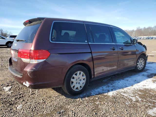 HONDA ODYSSEY 2009 burgundy  gas 5FNRL38279B046767 photo #4