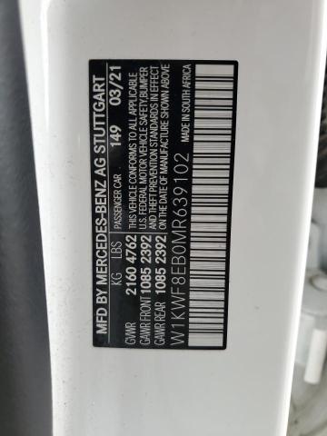 2021 MERCEDES-BENZ C 300 4MAT - W1KWF8EB0MR639102
