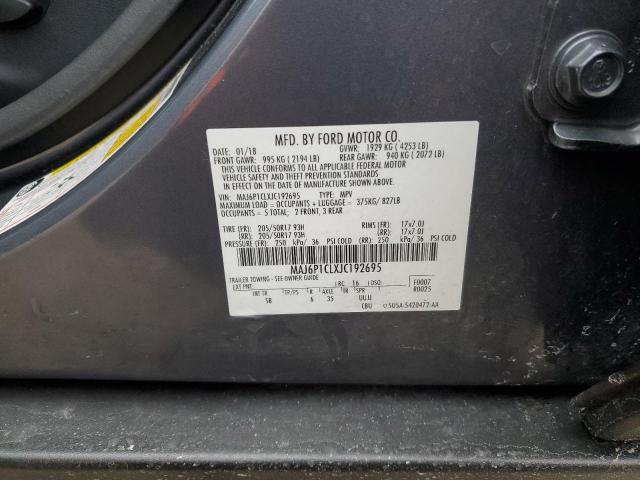 2018 FORD ECOSPORT S - MAJ6P1CLXJC192695
