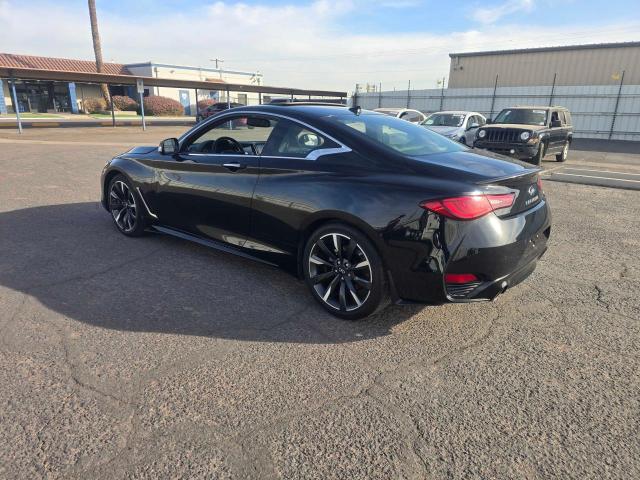 INFINITI Q60 LUXE 2022 black  gas JN1EV7KK6NM600278 photo #4