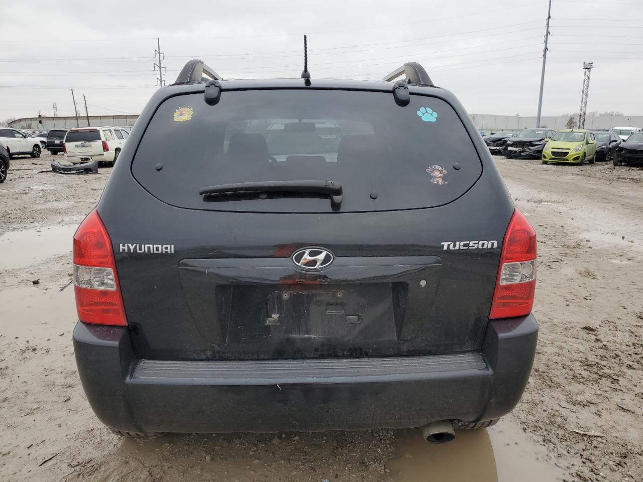 Lot #3034283180 2008 HYUNDAI TUCSON GLS