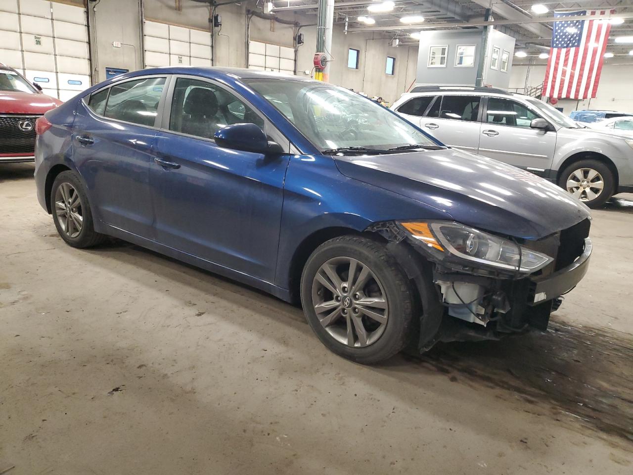 Lot #3034296079 2017 HYUNDAI ELANTRA SE