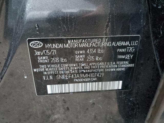 2021 HYUNDAI SONATA SEL - 5NPEF4JA9MH107429
