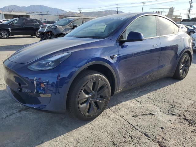 TESLA MODEL Y 2025 blue  electric 7SAYGDED1SF235306 photo #1