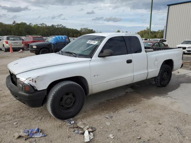 DODGE DAKOTA BAS 2002 white  gas 1B7GL12X42S587347 photo #1