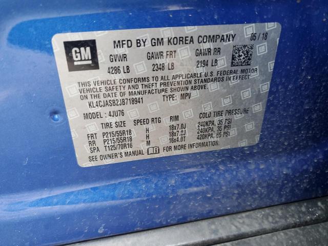 2018 BUICK ENCORE PRE - KL4CJASB2JB718941