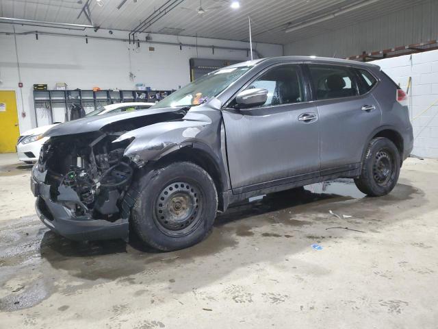 NISSAN ROGUE S 2015 gray 4dr spor gas KNMAT2MV8FP539205 photo #1