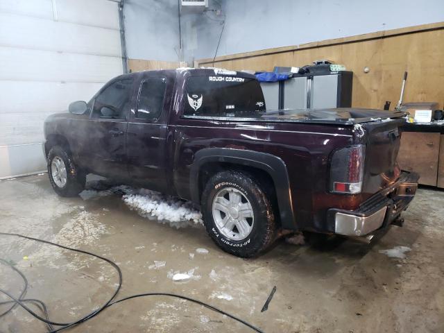 CHEVROLET SILVERADO 2008 purple 4dr ext flexible fuel 1GCEK19068Z231596 photo #3