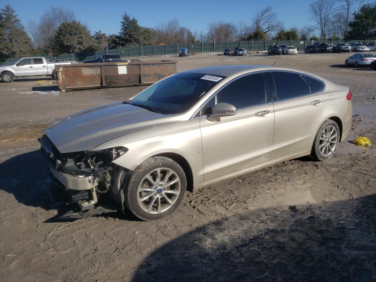 Lot #3038066195 2017 FORD FUSION SE