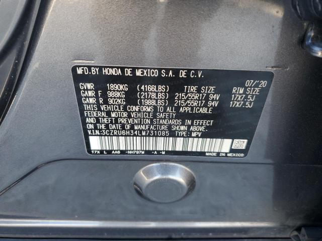 2020 HONDA HR-V LX - 3CZRU6H34LM731085
