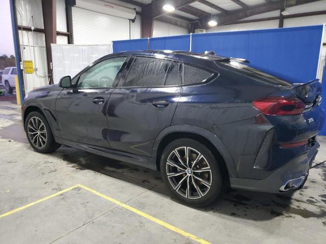 BMW X6 XDRIVE4 2025 blue  gas 5UX33EX01S9X24641 photo #3