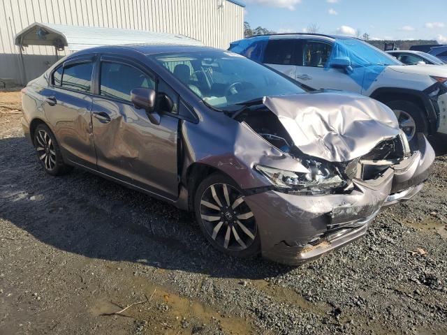 2015 HONDA CIVIC EXL - 19XFB2F90FE235374