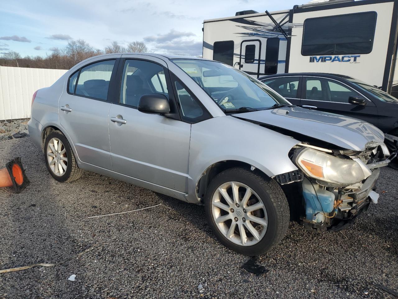 Lot #3045722351 2011 SUZUKI SX4 LE