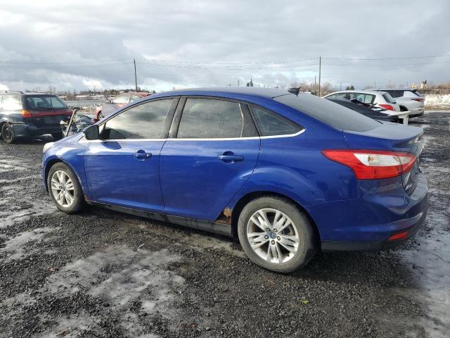 FORD FOCUS SEL 2012 blue  gas 1FAHP3H29CL239769 photo #3