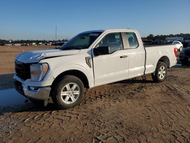 FORD F150 SUPER 2022 white  gas 1FTEX1CB9NKF22707 photo #1