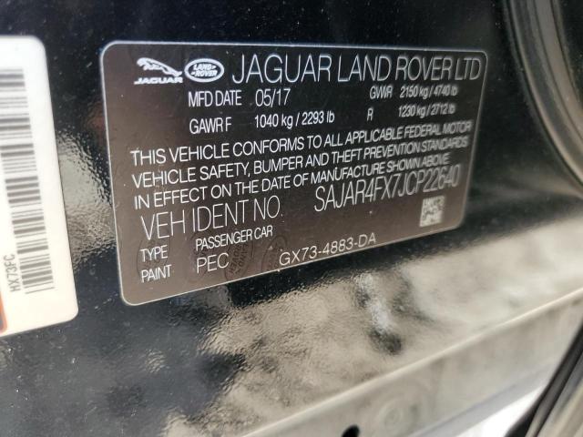 2018 JAGUAR XE SAJAR4FX7JCP22640