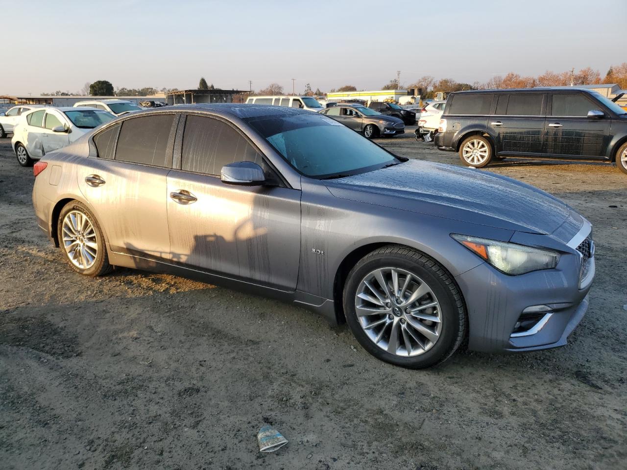 Lot #3024471529 2018 INFINITI Q50 LUXE