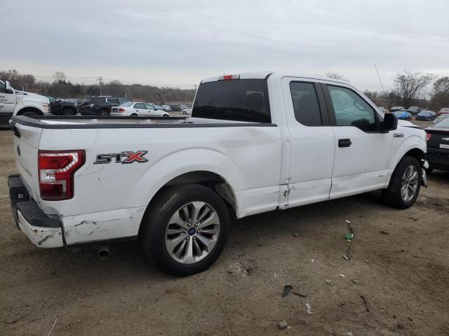 FORD F150 SUPER 2018 white  gas 1FTEX1CP3JKG00064 photo #4