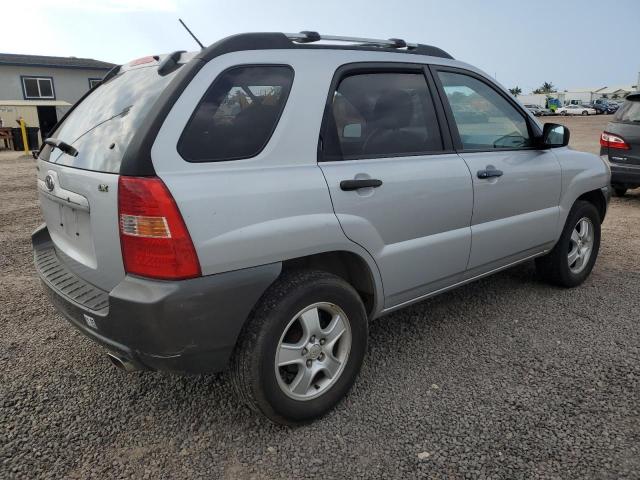 KIA SPORTAGE L 2007 silver  gas KNDJF724X77305440 photo #4