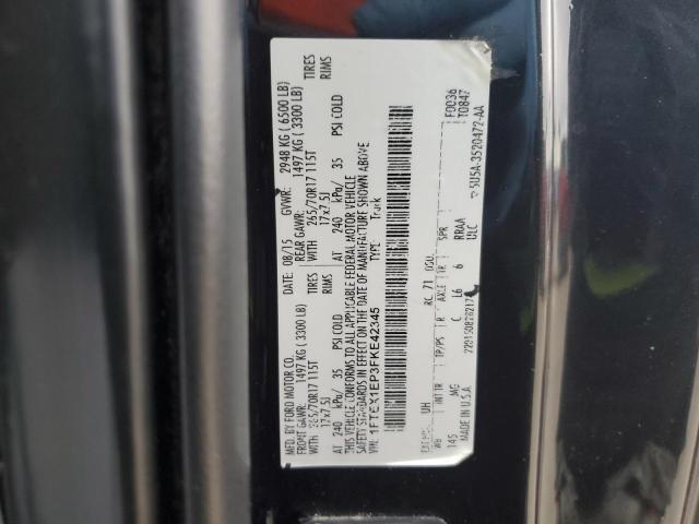 2015 FORD F150 SUPER - 1FTEX1EP3FKE42345