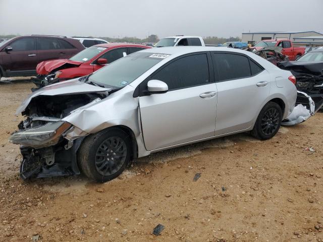 TOYOTA COROLLA L 2017 silver sedan 4d gas 5YFBURHE4HP698230 photo #1